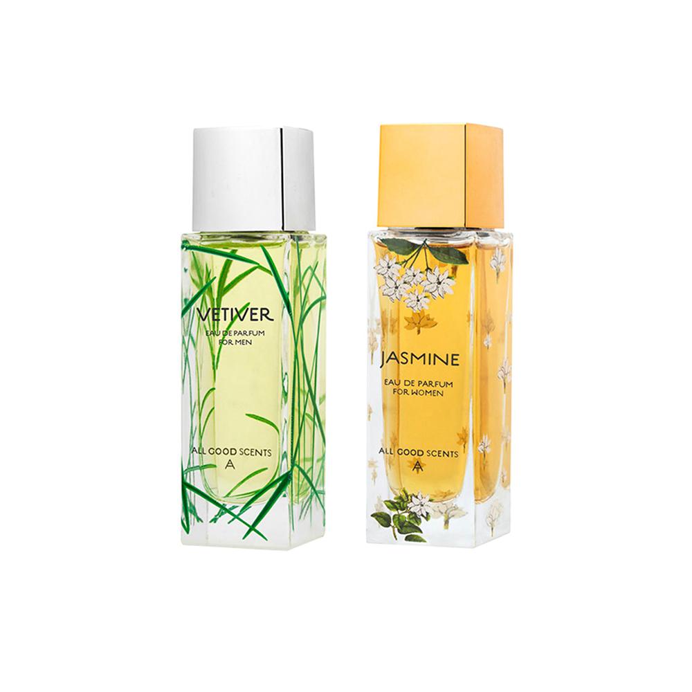 Eternal Garden - Couple Gift Set - Jasmine & Vetiver