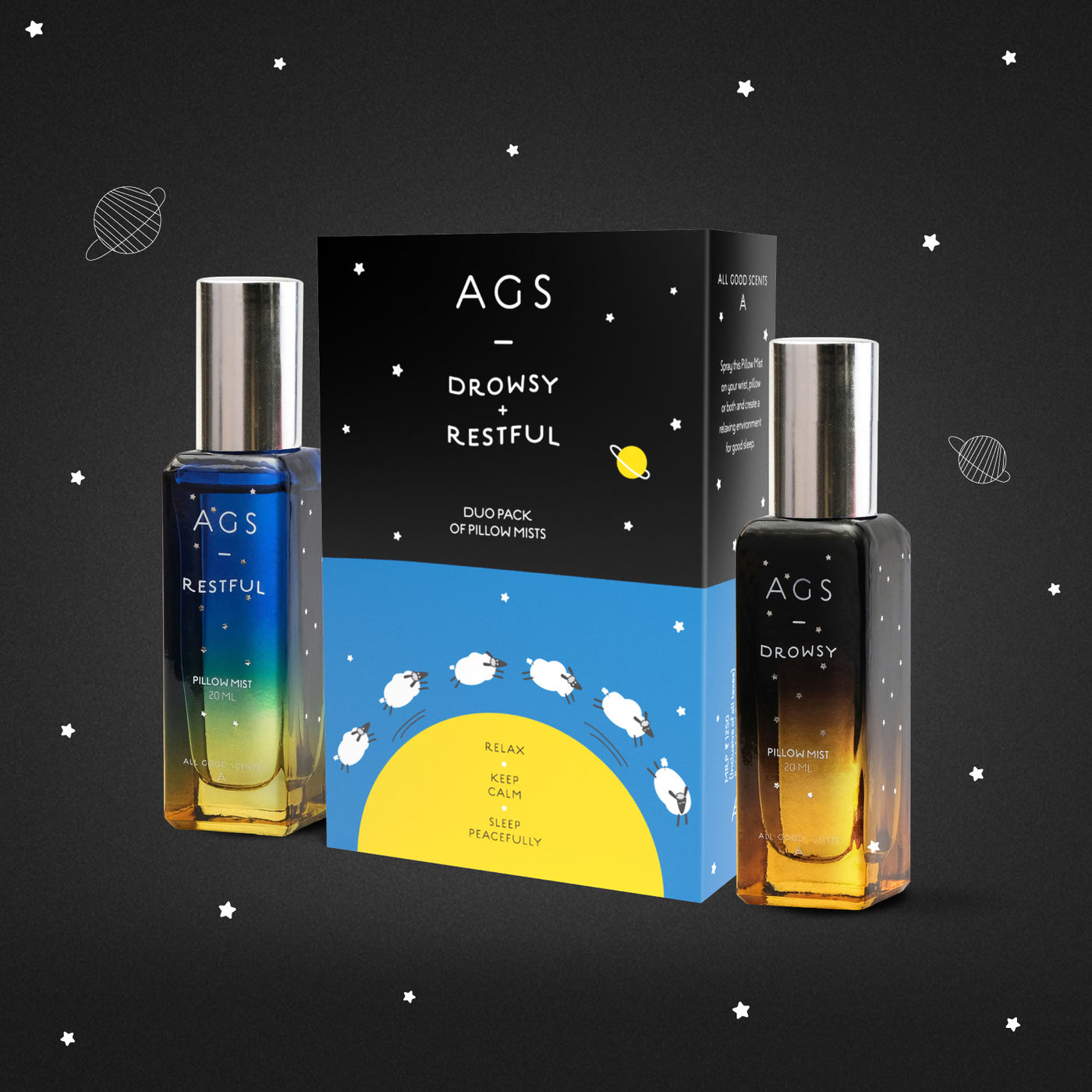 AGS Duo Pack Pillow Mists